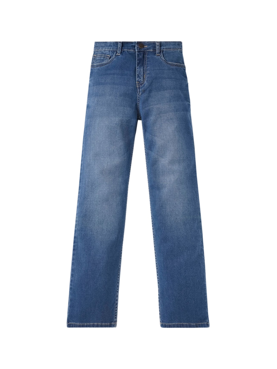 

edheads Boys Light Fade Stretchable Cotton Jeans, Blue