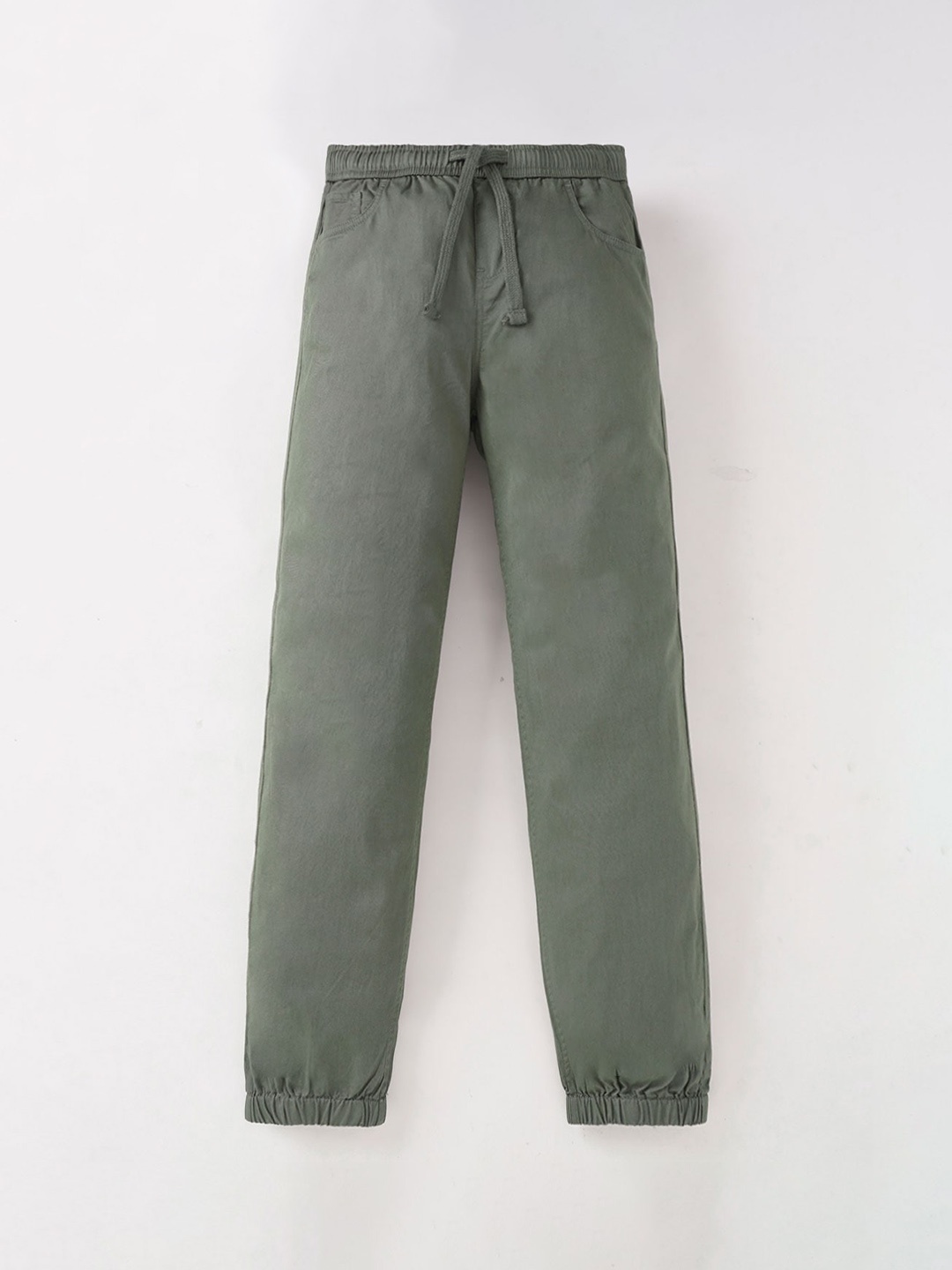 

edheads Boys Cotton Joggers, Olive
