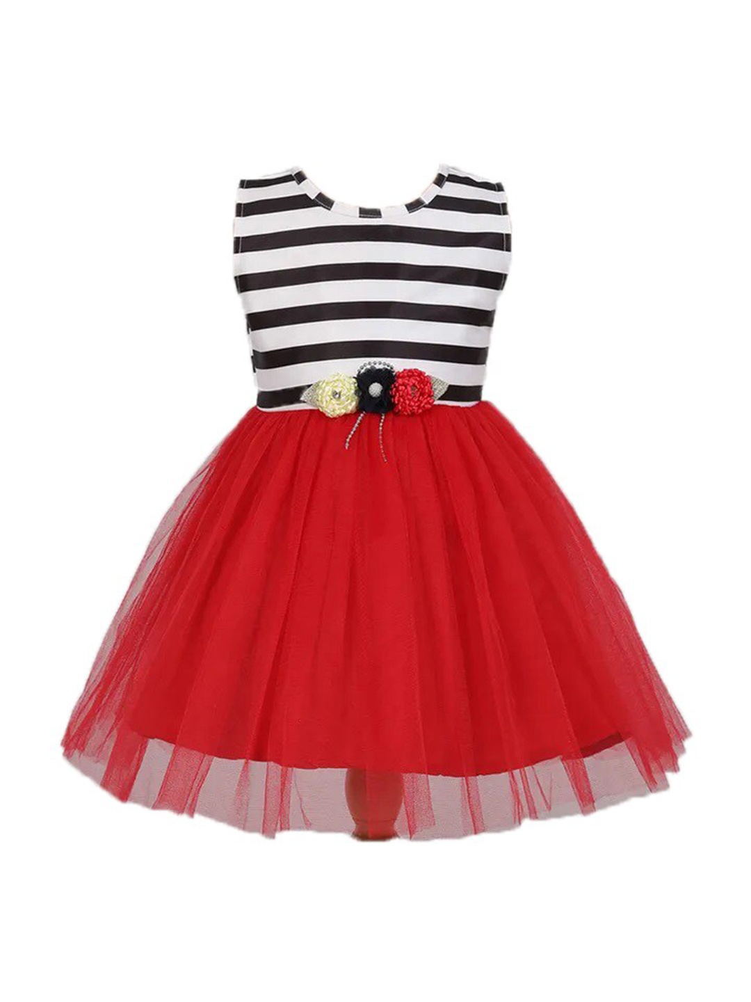 

The Magic Wand Striped Dress, Red