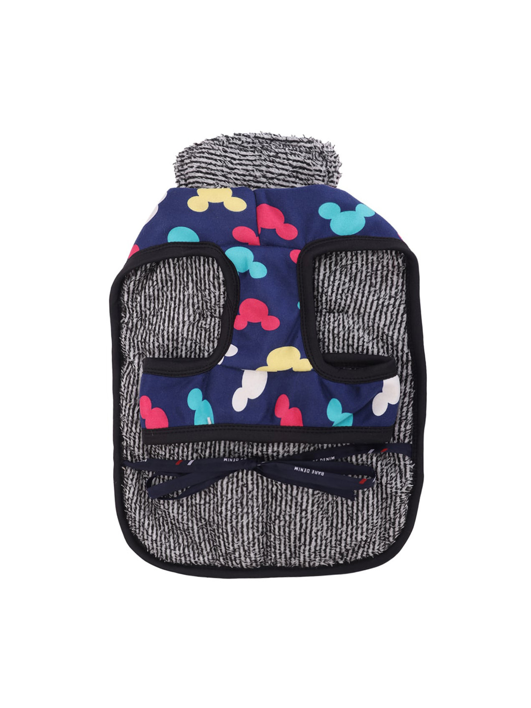 

Lulala Geometric Printed Fleece Dog Jacket, Blue