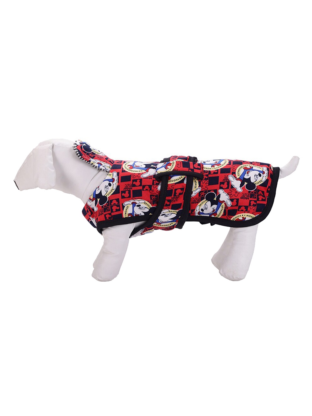 

Lulala Printed Dog Jacket With Soft Fleece, Maroon