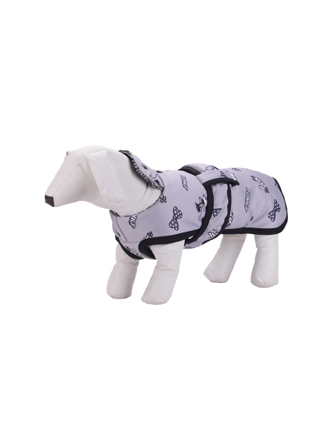 

Lulala Graphic Printed Dog Jacket, Grey