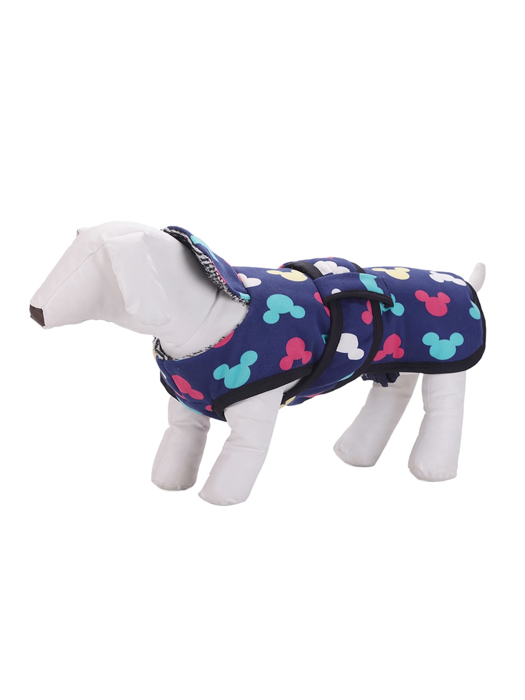 

Lulala Mickey Mouse Printed Dog Jacket, Blue