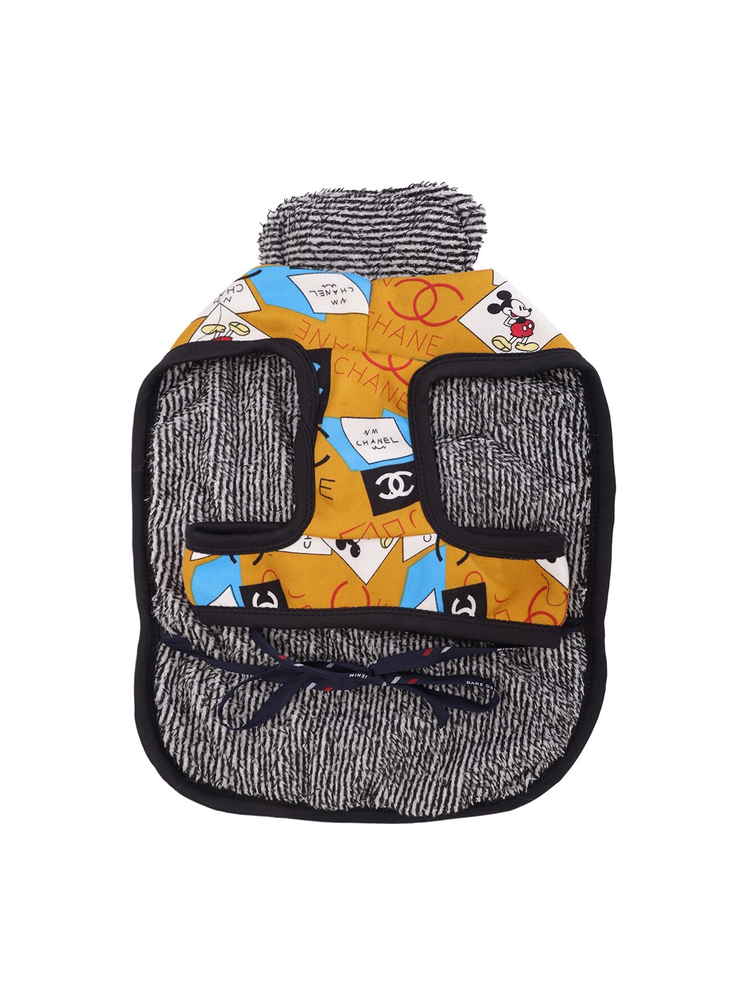 

Lulala Mickey Mouse Printed Dog Jacket, Mustard
