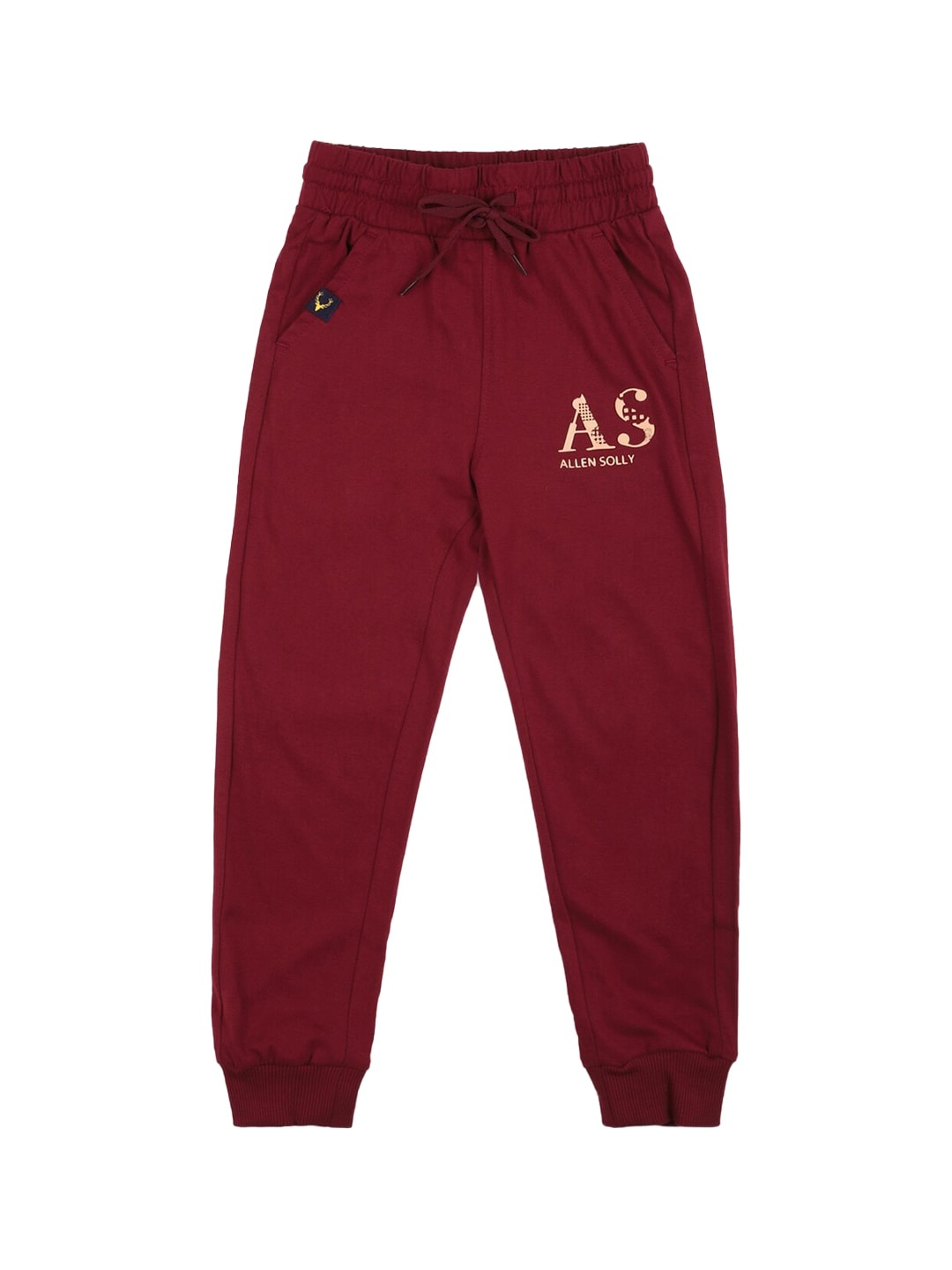 

Allen Solly Junior Boys Pure Cotton Joggers, Maroon
