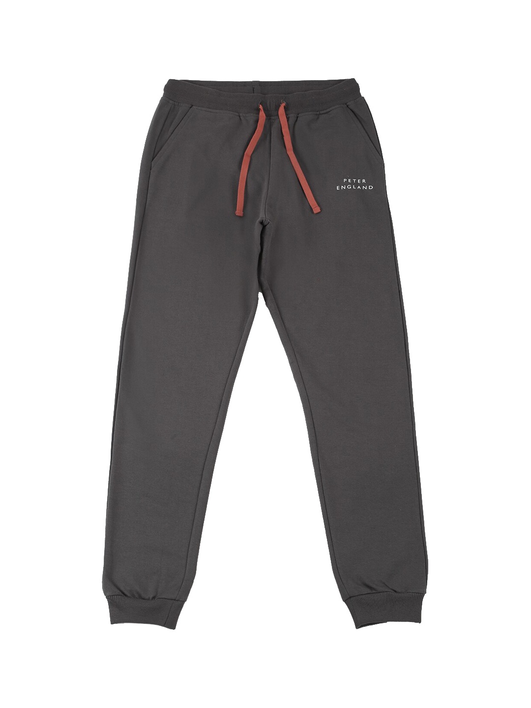 

Peter England Boys Regular Fit Cotton Joggers, Grey