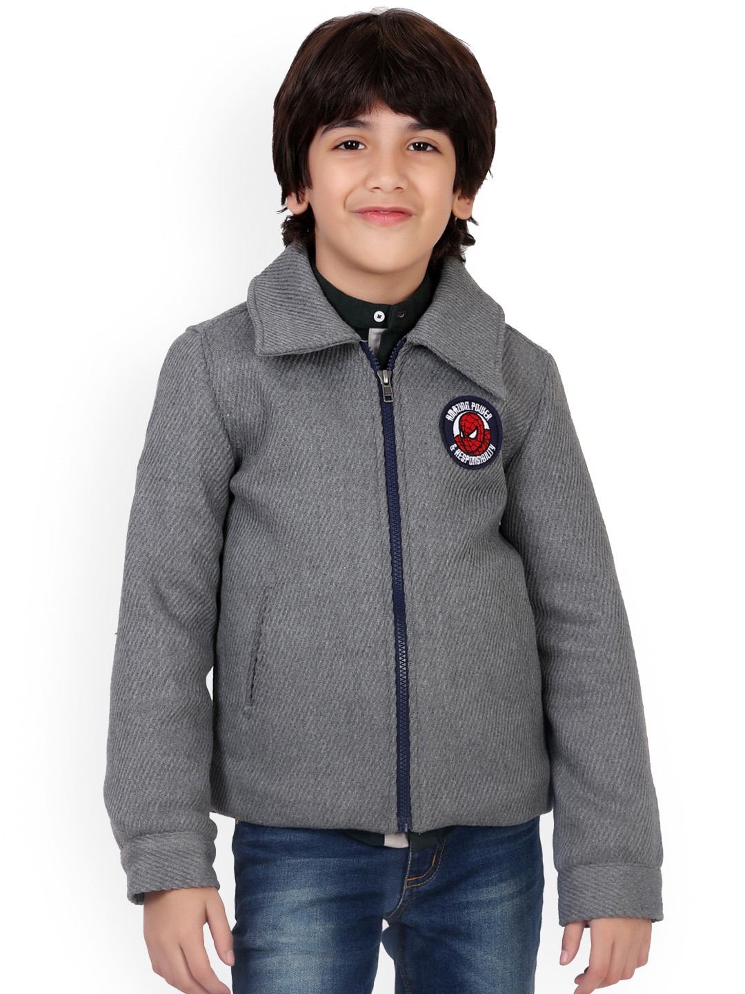 

One Friday Boys Tailored Jacket, Grey