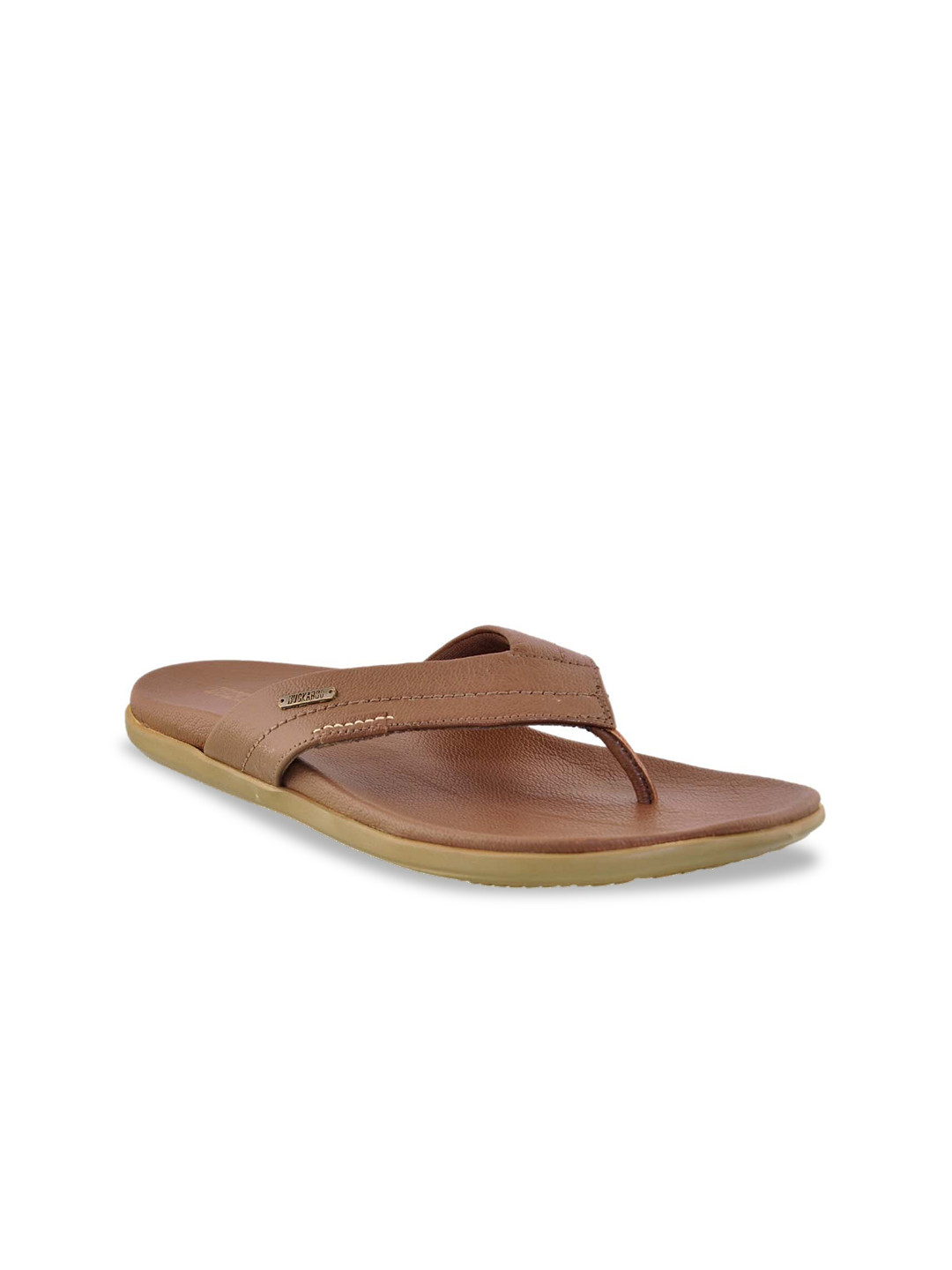 

Buckaroo Men Leather Comfort Sandals, Tan