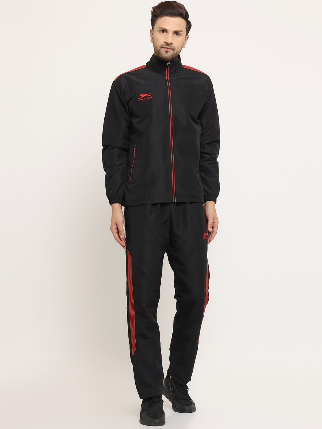 

Shiv Naresh Men Essential Tracksuit, Black