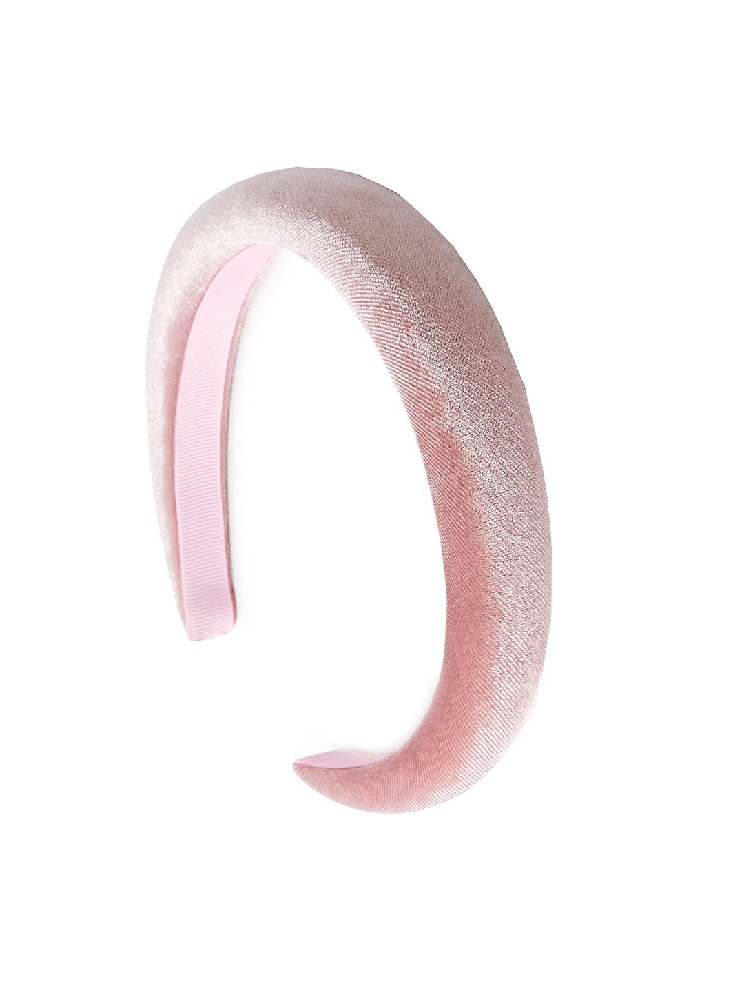 

Accessorize Women Velvet Hairband, Pink