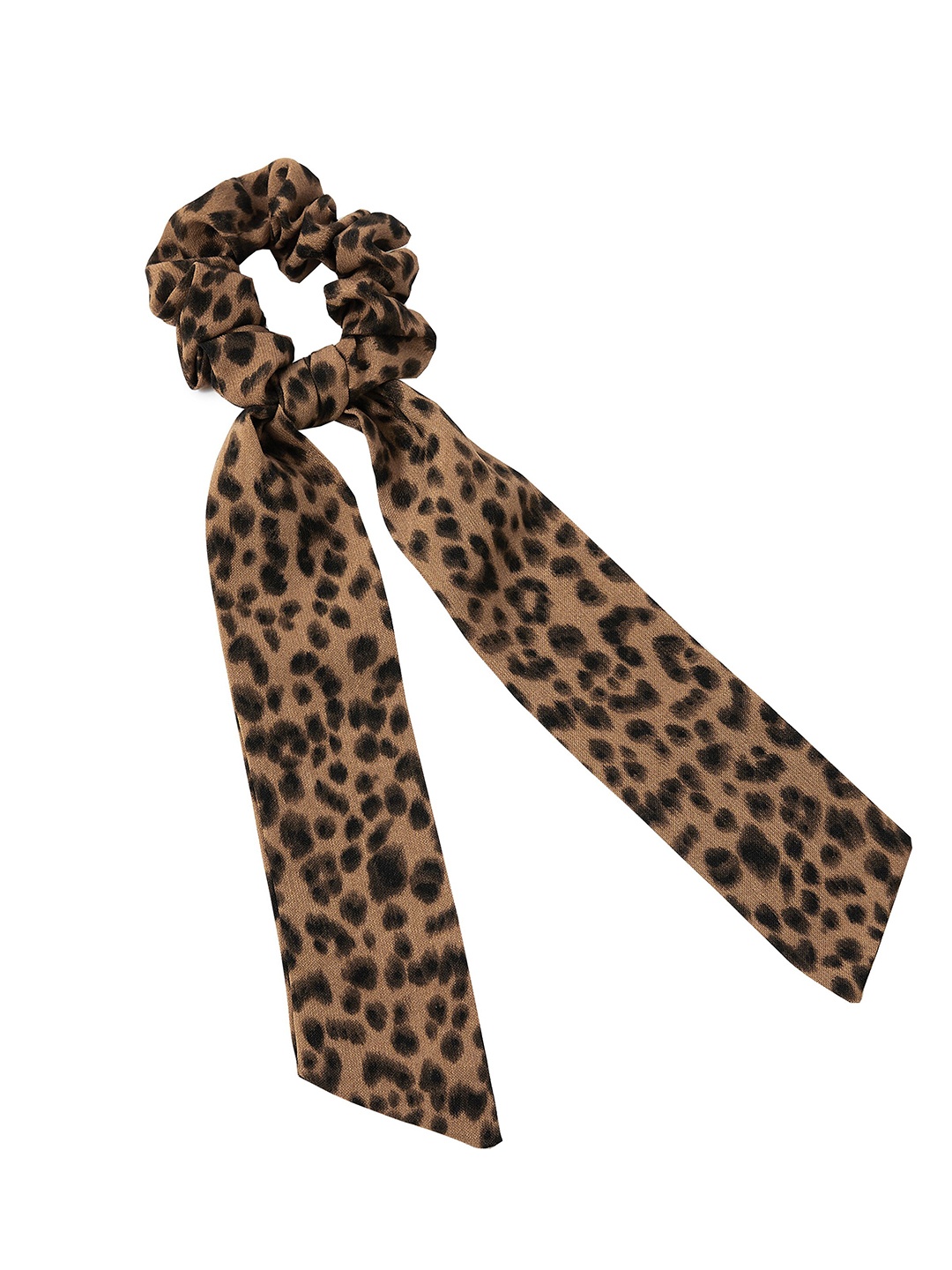 

Accessorize Women Multi Animal Scrunchie Scarf, Brown