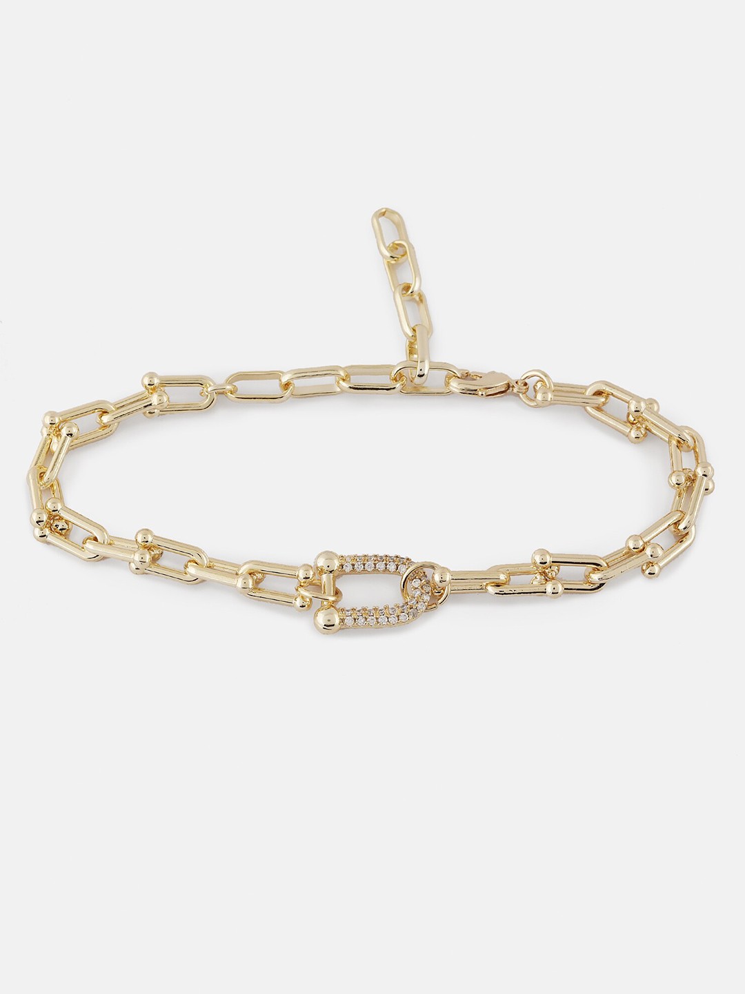

Kazo Women Gold-Plated Link Bracelet