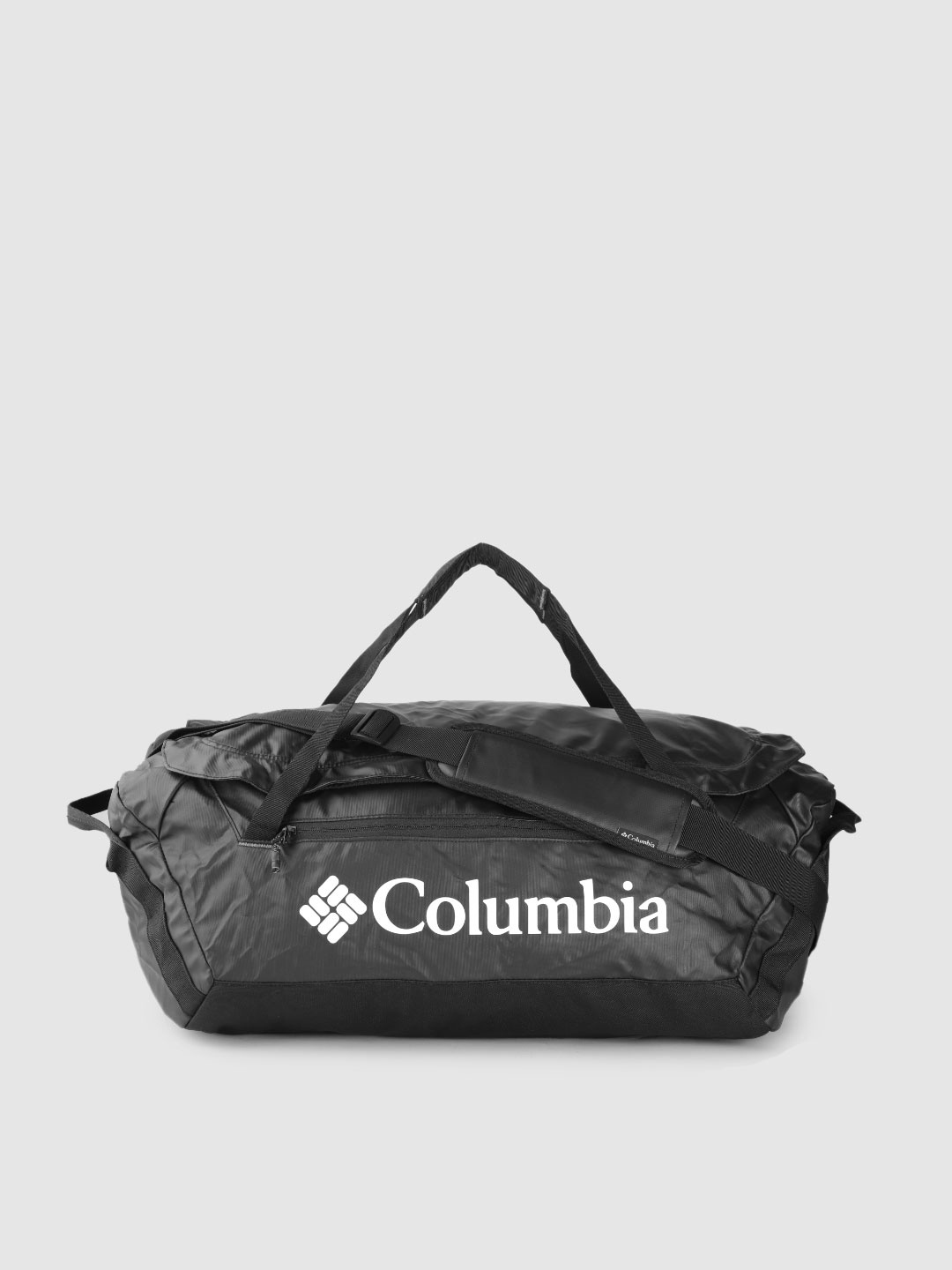 

Columbia Unisex Brand Logo Printed On The Go 55L Duffel Bag, Black