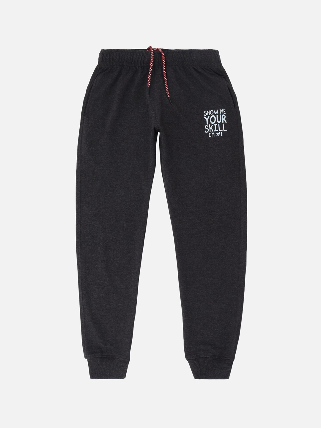 

DYCA Boys Printed Joggers, Grey