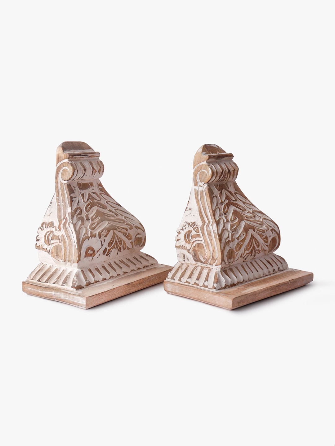 

CASA DECOR Brown Traditional Imperial Corbels Showpiece Set