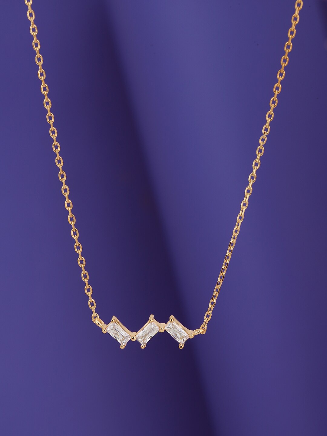 

Carlton London Gold-Plated Brass Necklace