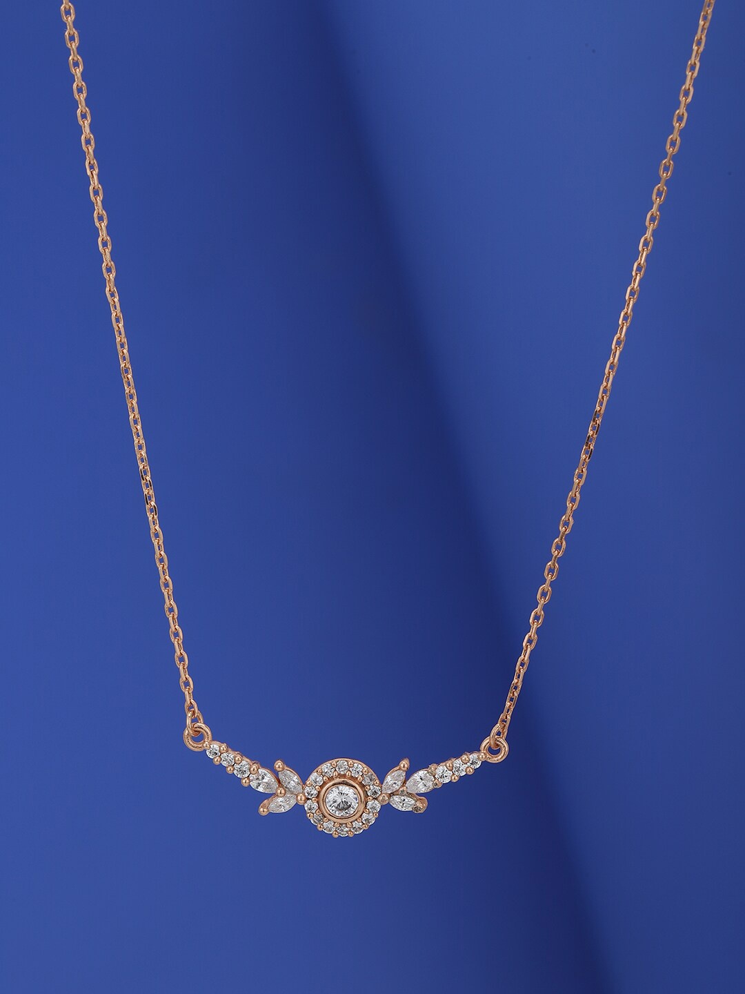 

Carlton London Rose Gold-Plated Necklace