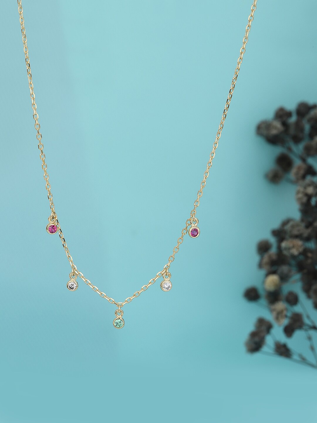 

Carlton London Women Gold-Plated Brass Chain