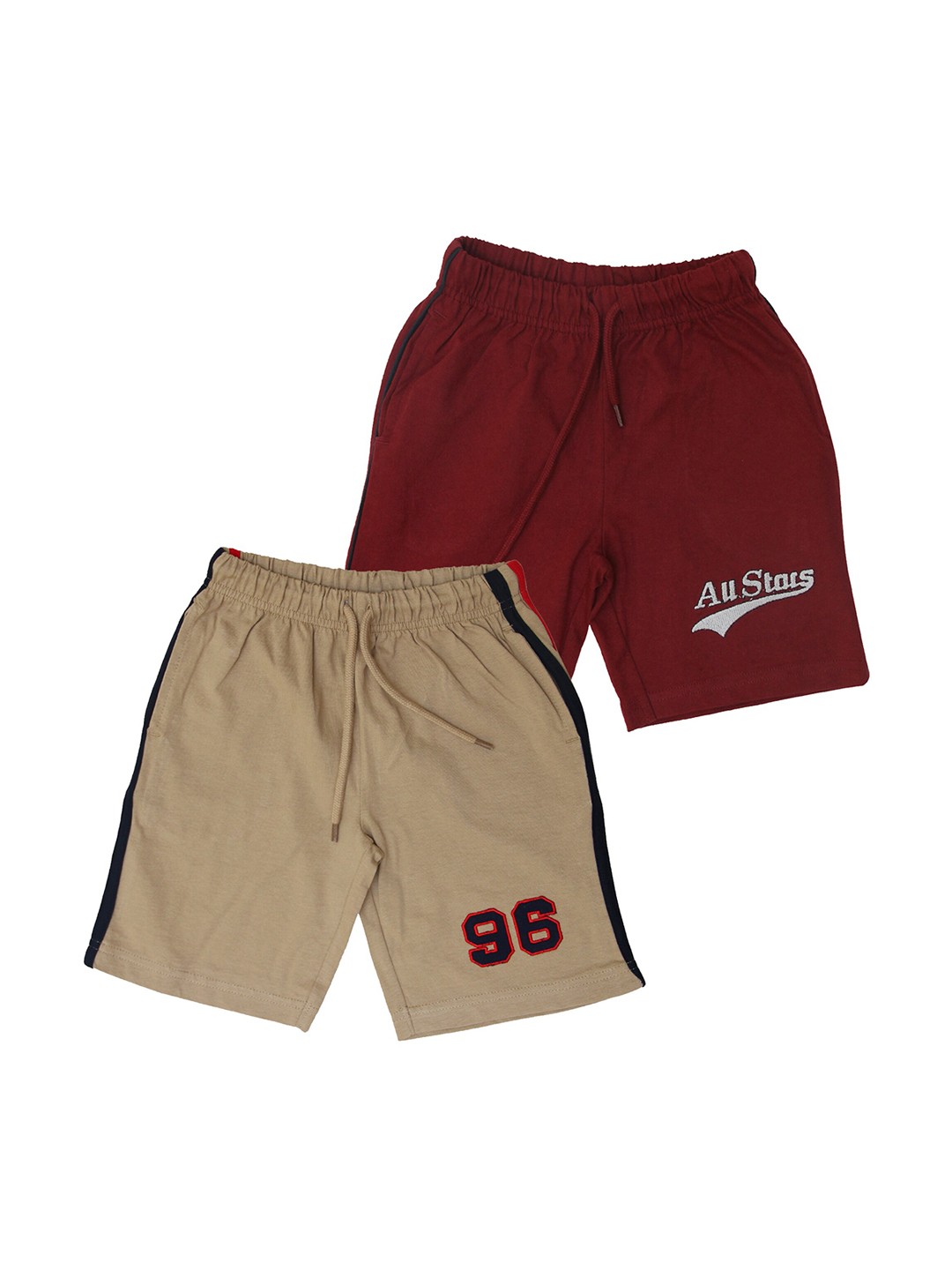 

JusCubs Boys Pack of 2 Pure Cotton Shorts, Beige