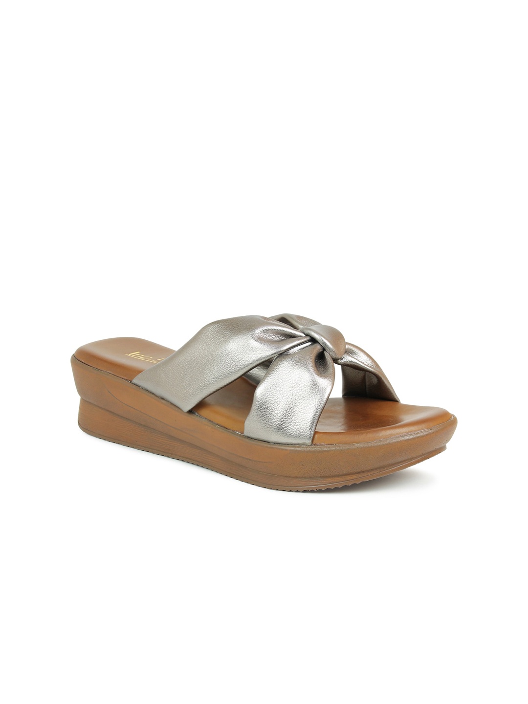 

Inc 5 Women Flatform Heels, Metallic