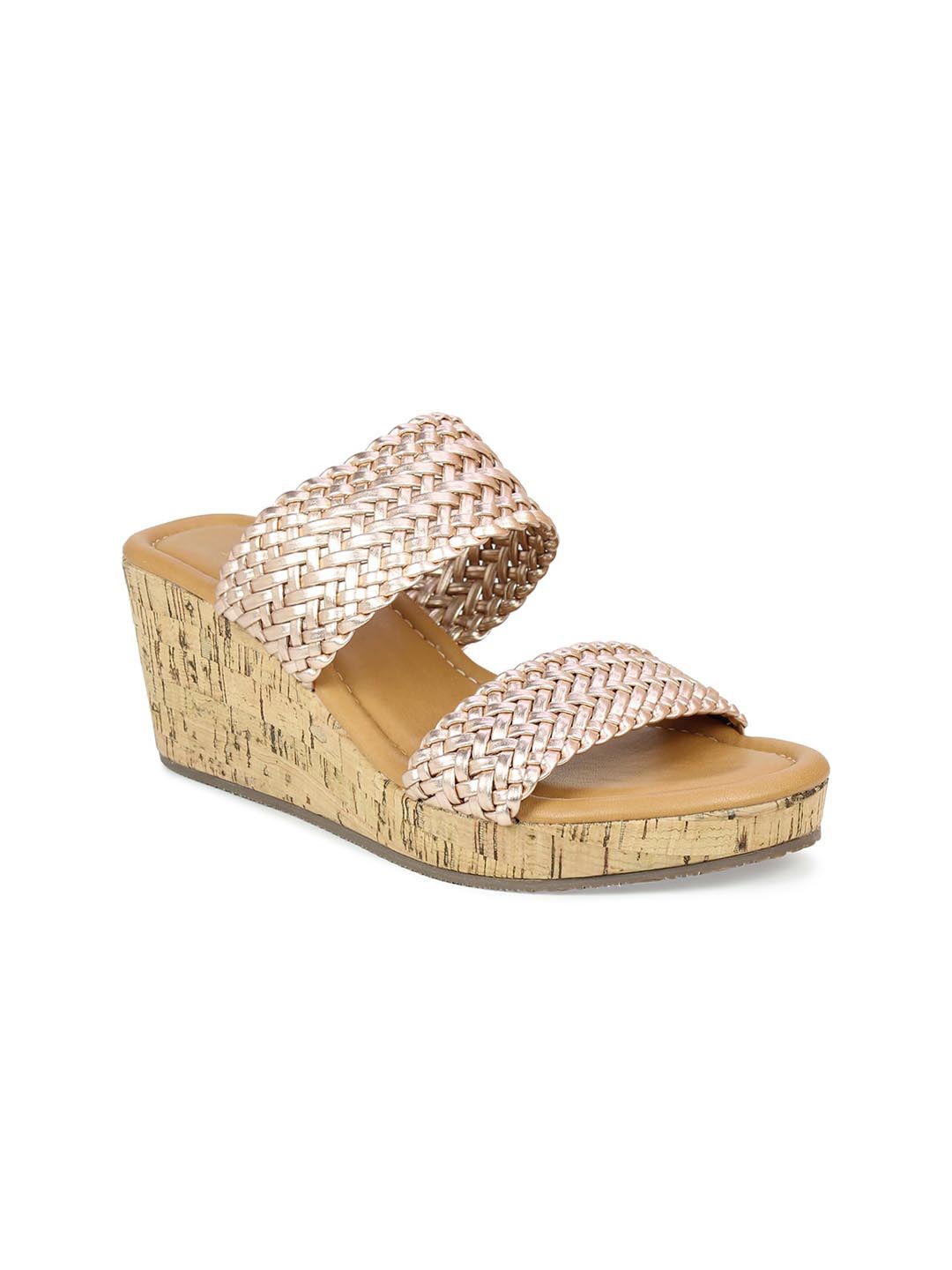 

Inc 5 Women Wedge Heels, Rose gold