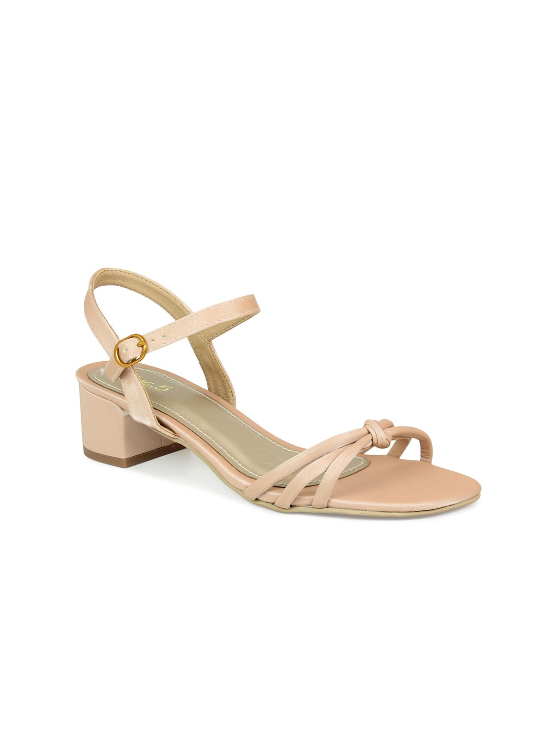 

Inc 5 Women Block Heels, Rose gold