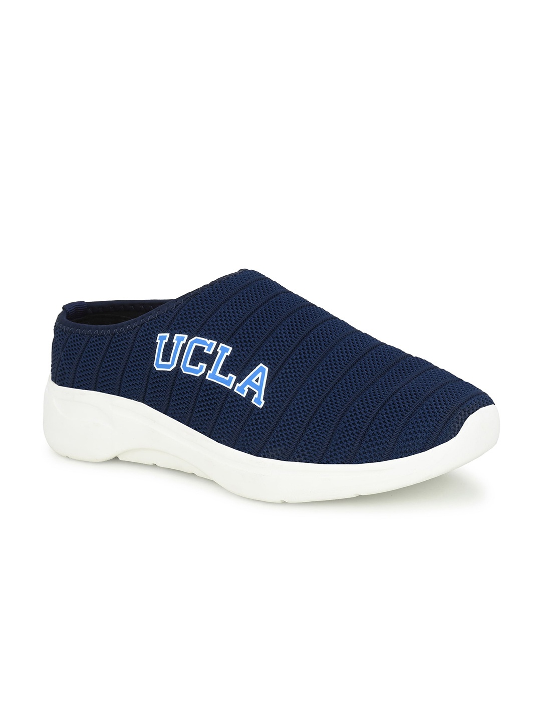 

UCLA Men Mesh Walking Non-Marking Shoes, Navy blue