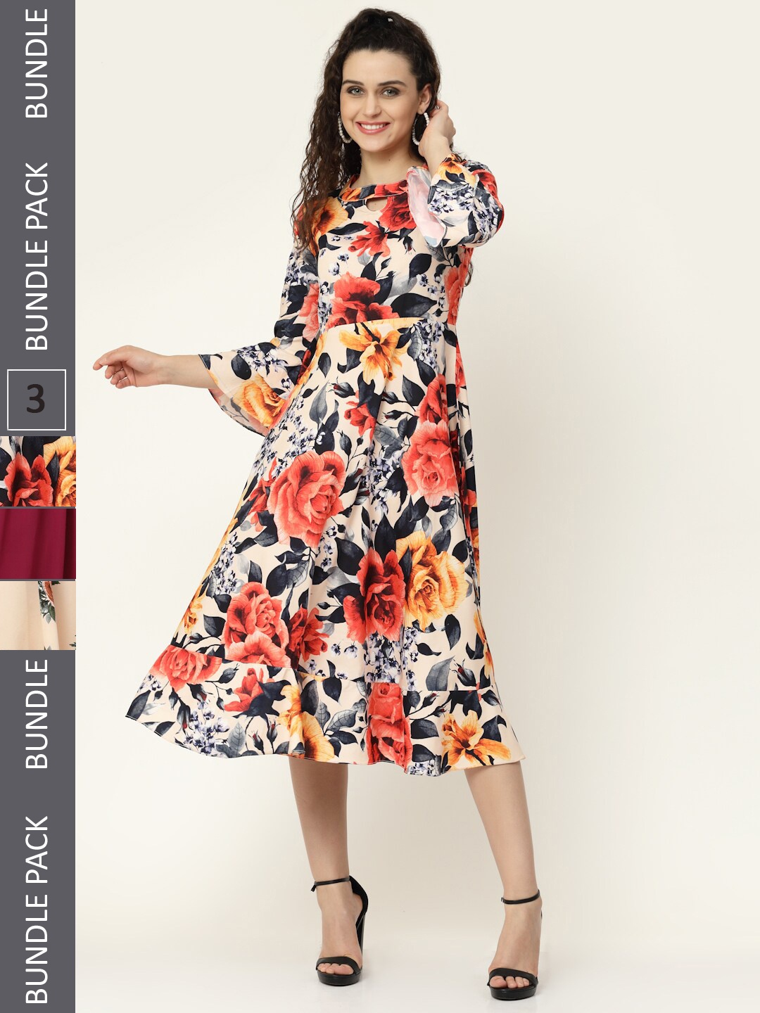 

MISS AYSE Multicoloured Maxi Maxi Dress, Multi