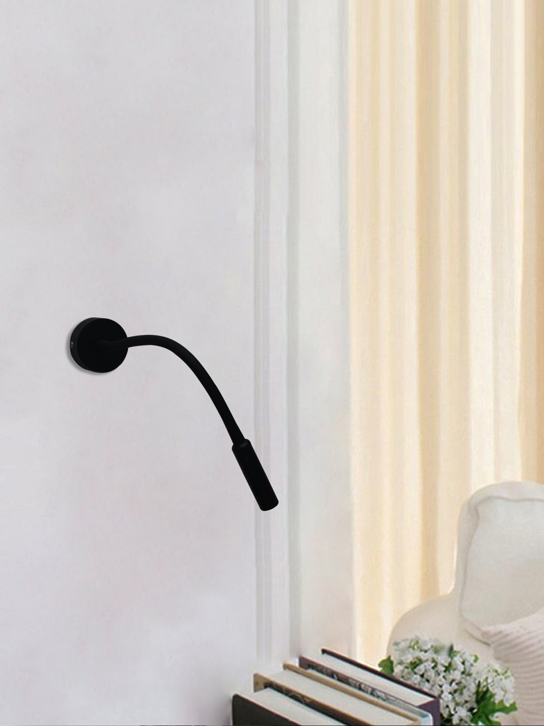 

SHREE KALA HOME DECOR Black Study Focus Spot Light Wall Lamps