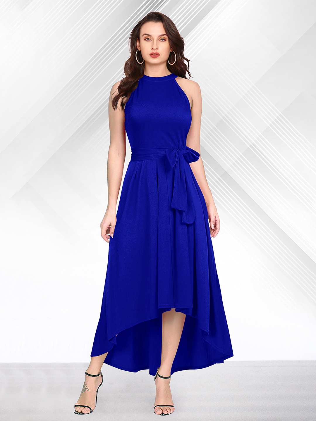 

FAVRIZ Blue Maxi Dress