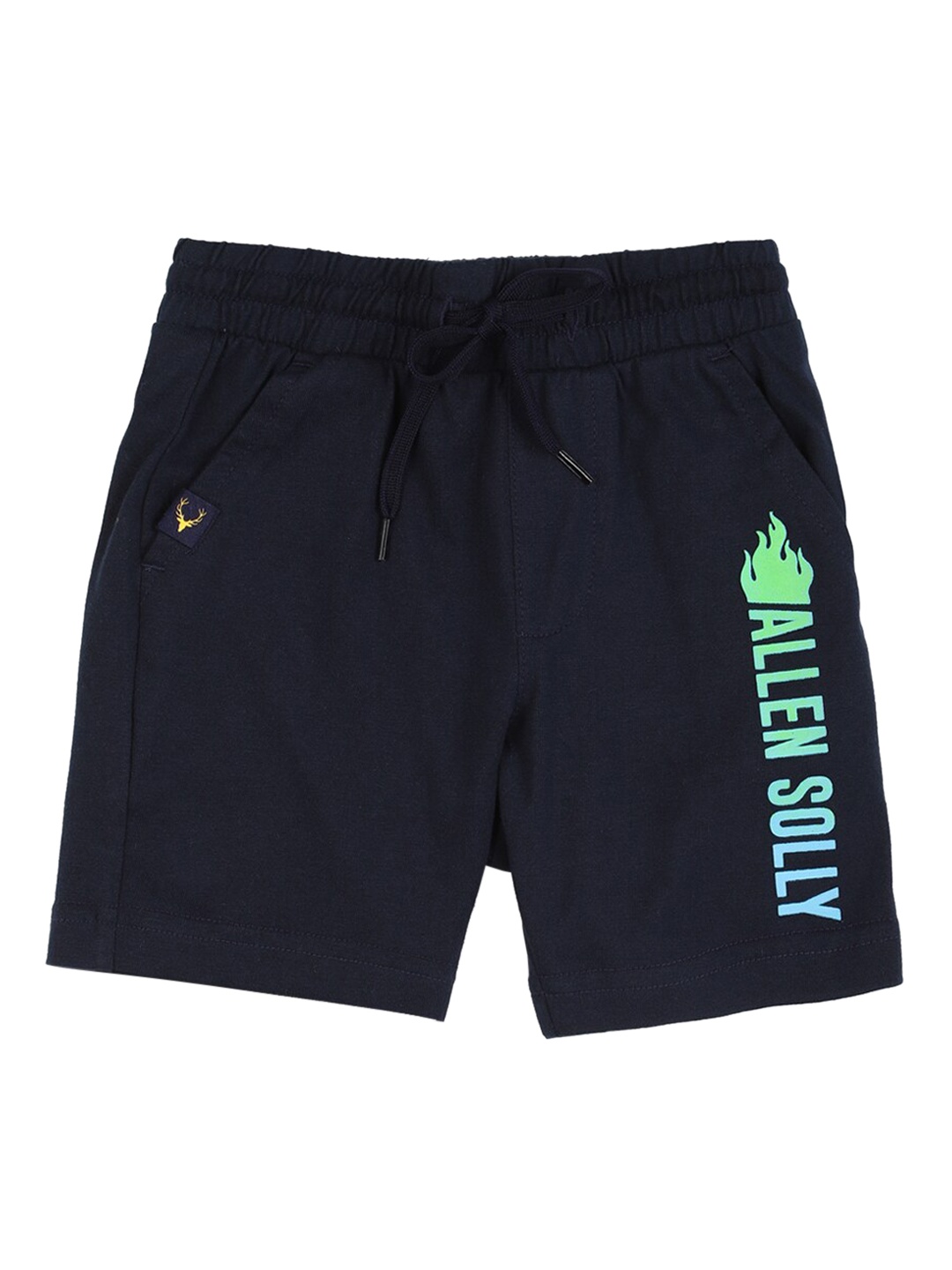 

Allen Solly Junior Boys Pure Cotton Shorts, Navy blue