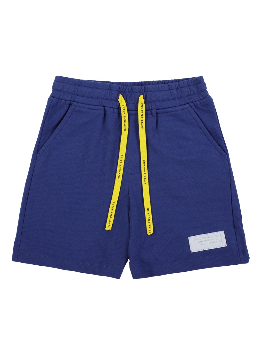 

Peter England Boys Regular Fit Casual Shorts, Blue