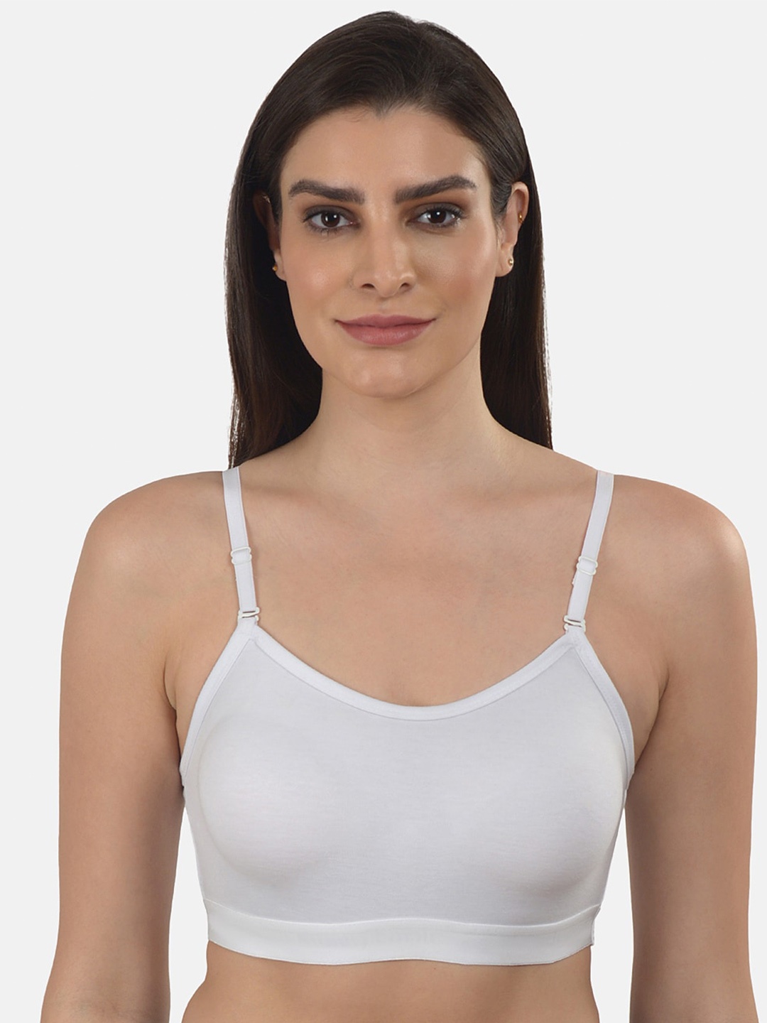 

mod & shy Non Padded Beginners Bra, White