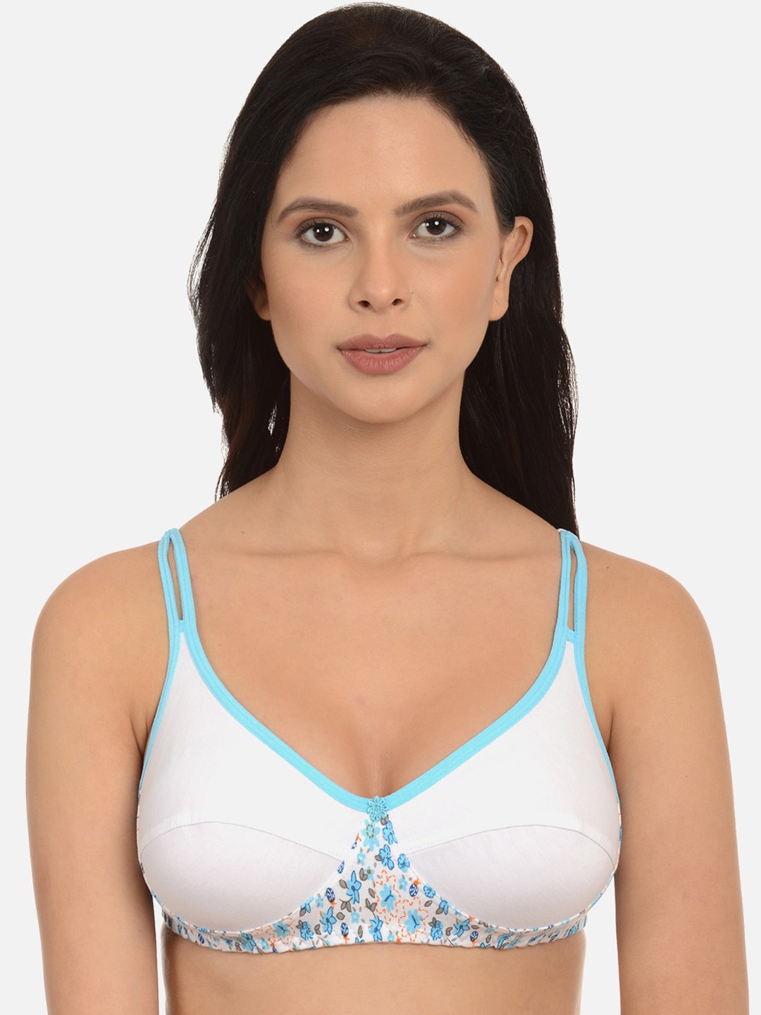 

mod & shy Non Padded Everyday Bra, Blue