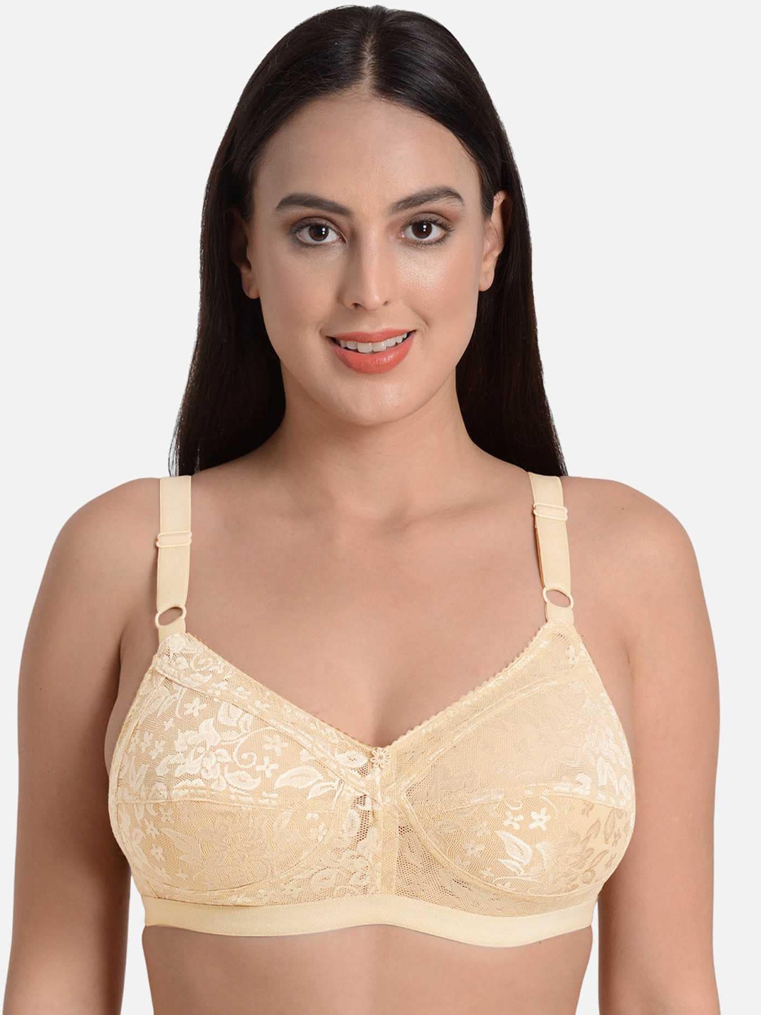 

mod & shy Non Padded Minimizer Bra, Beige