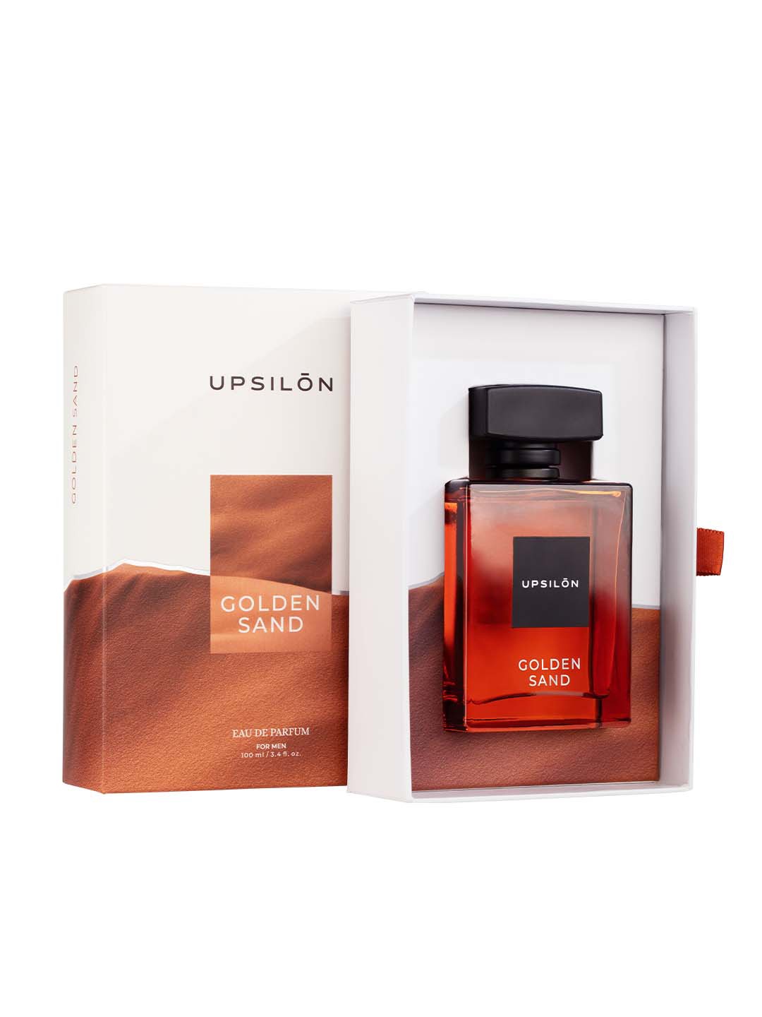 

UPSILON Golden Sand Sports Perfume -100 ML, Gold