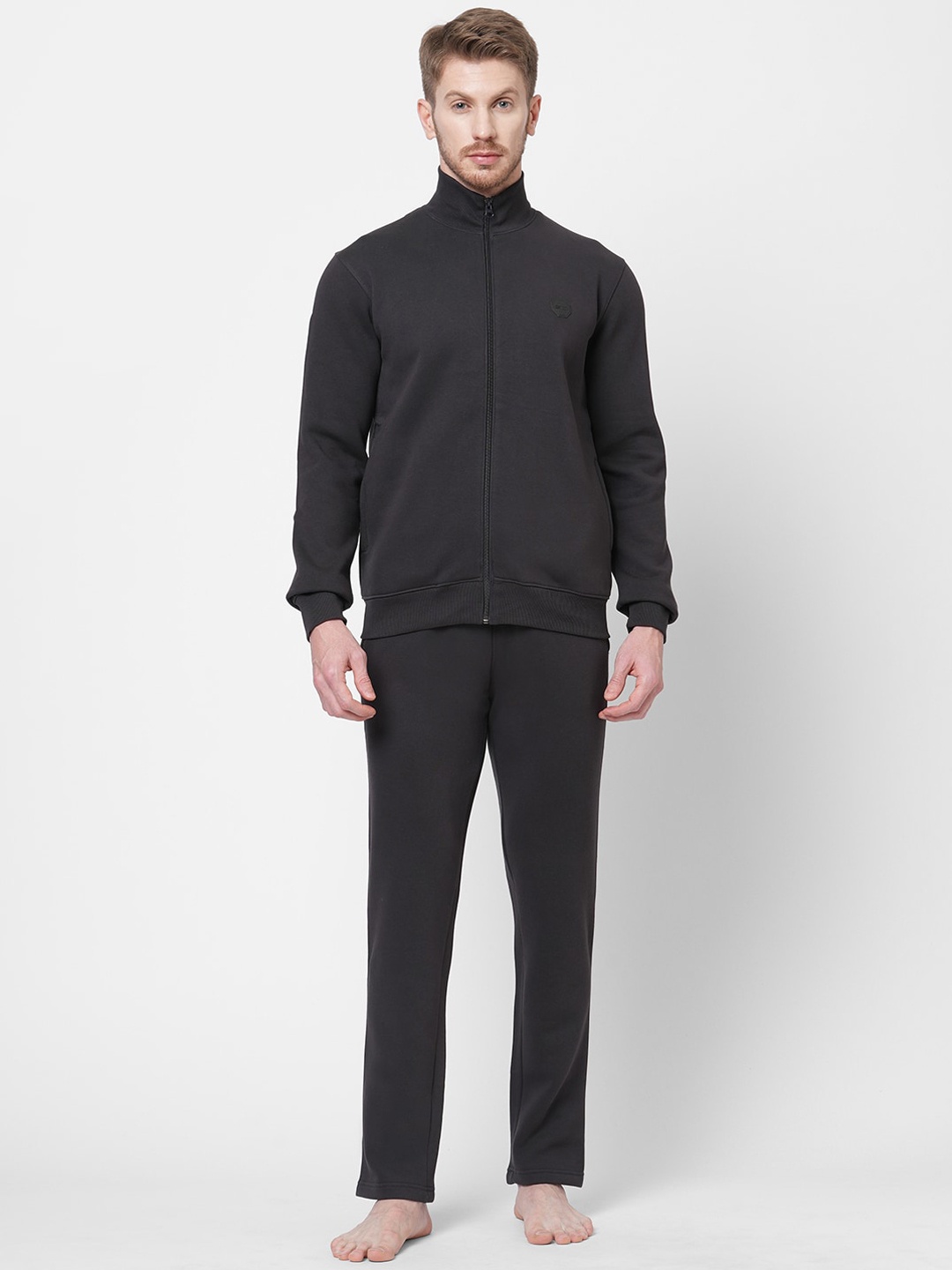 

Sweet Dreams Men Night suit, Charcoal