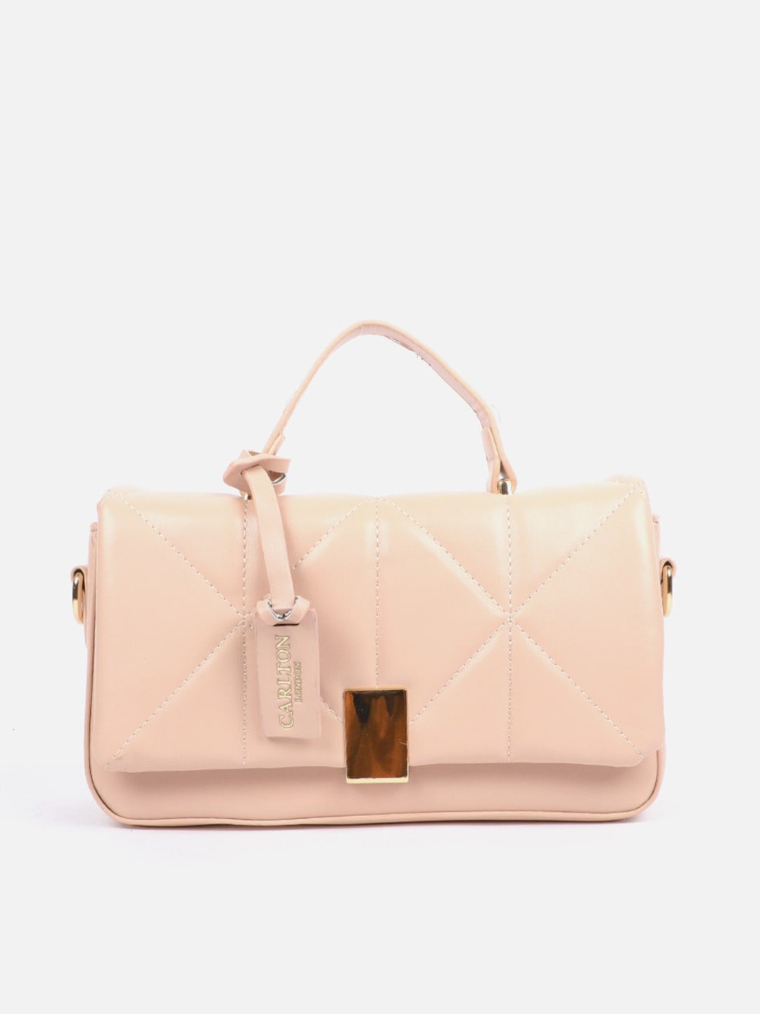 

Carlton London Nude Structured Handheld Bag