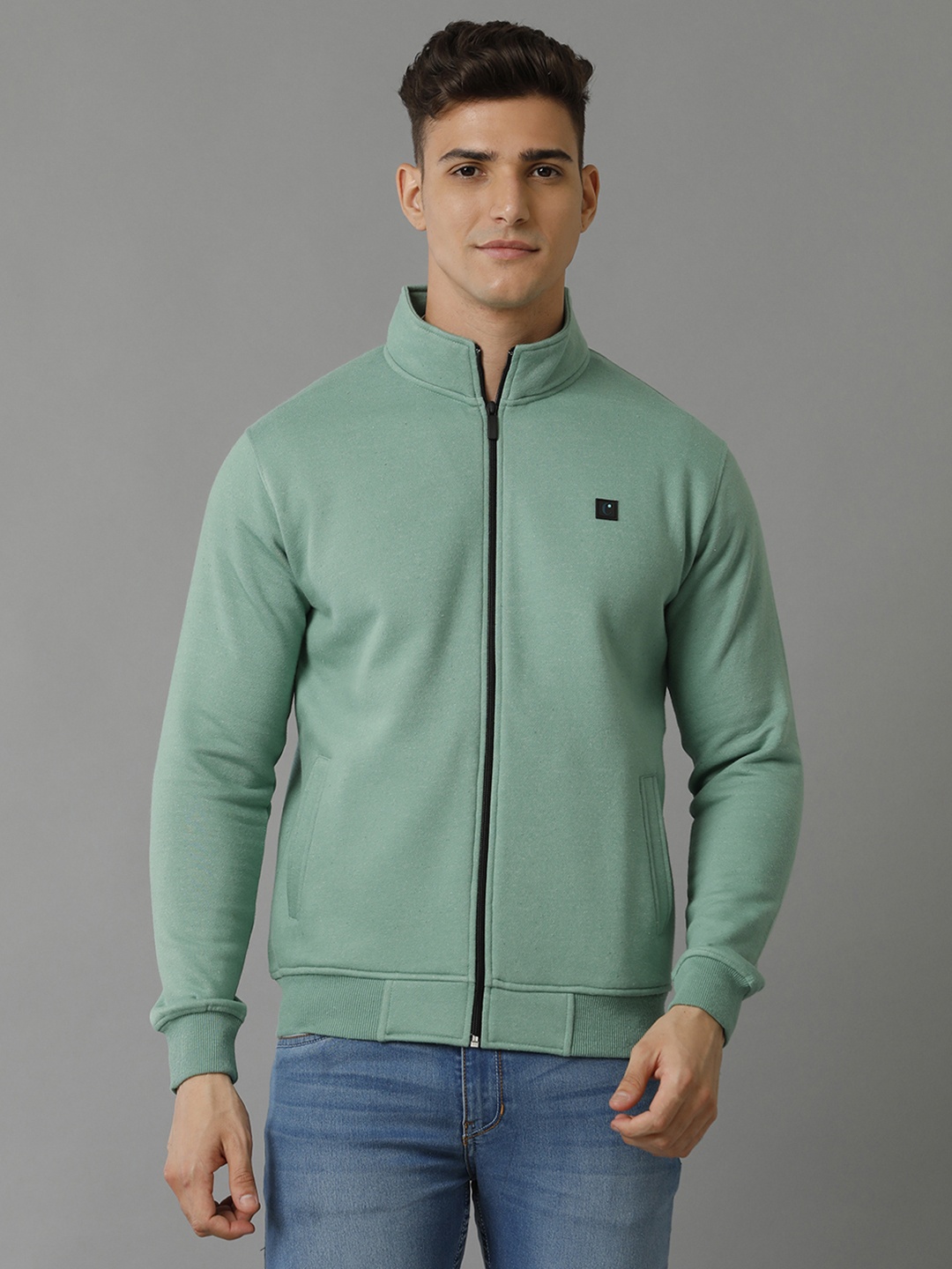 

CAVALLO by Linen Club Bomber Jacket, Green