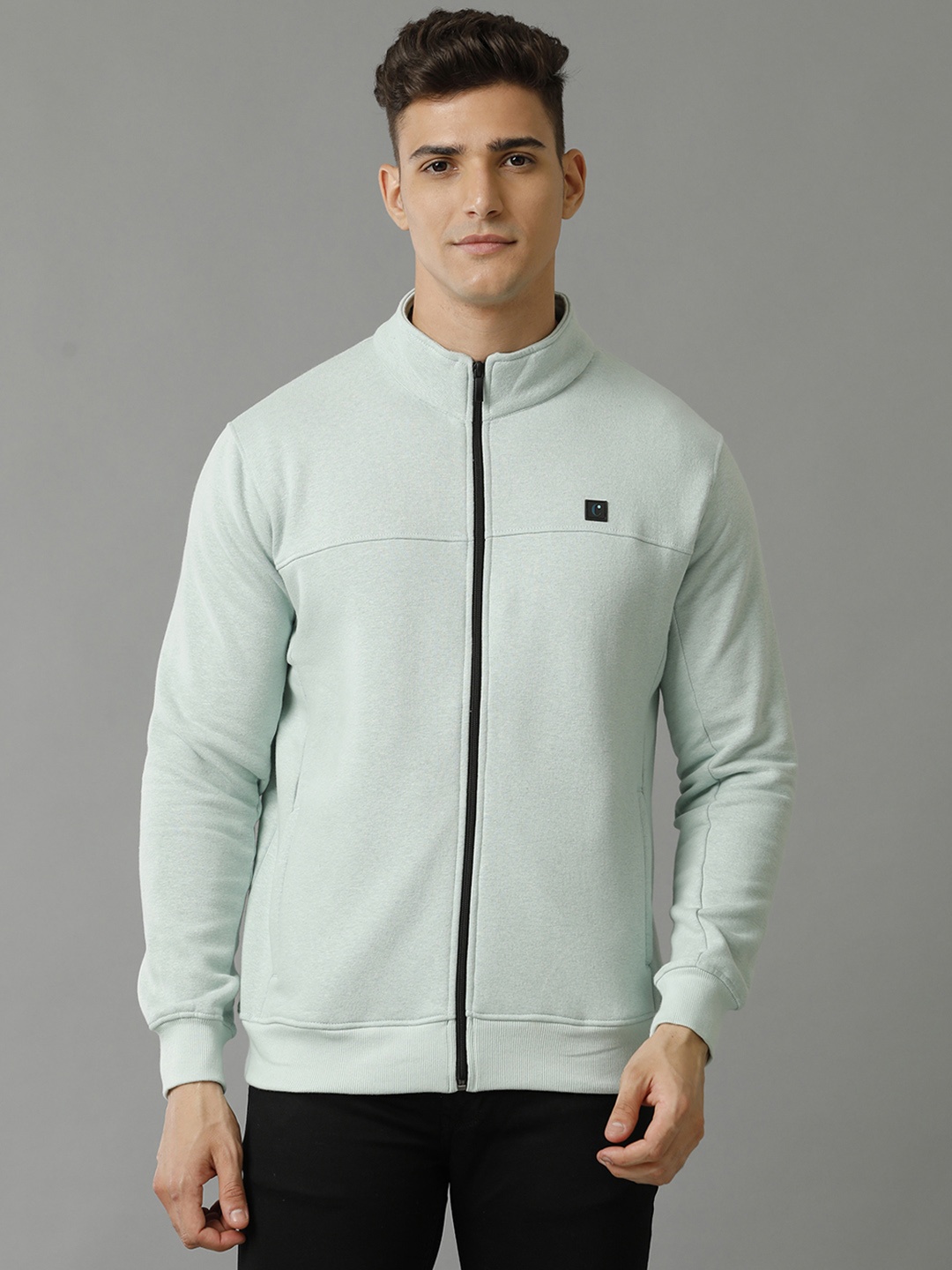 

CAVALLO by Linen Club Sporty Jacket, Turquoise blue