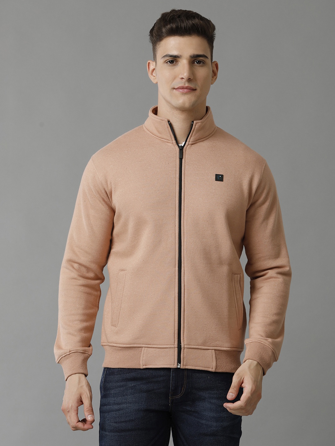 

CAVALLO by Linen Club Sporty Jacket, Peach