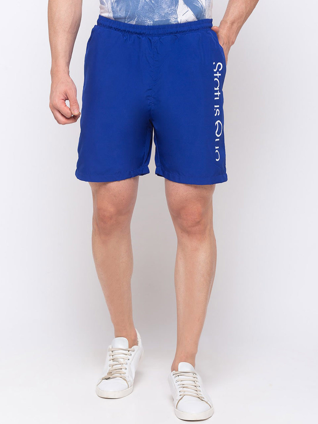 

Status Quo Men Sports Shorts, Blue