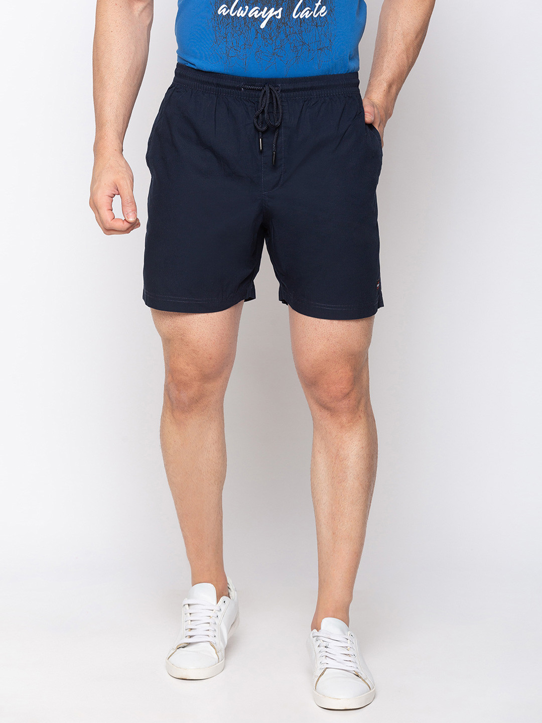 

Status Quo Men Regular Fit Sports Shorts, Navy blue