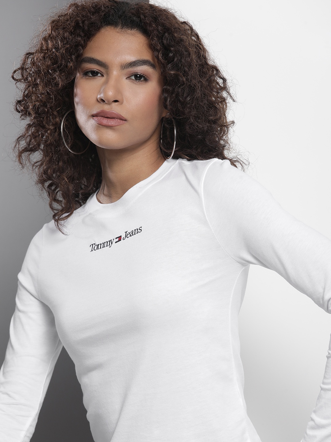 

Tommy Hilfiger Women Sustainable Pure Cotton T-shirt, White