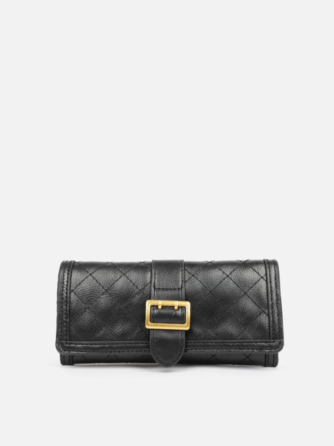 

Carlton London Textured Purse Clutch, Black