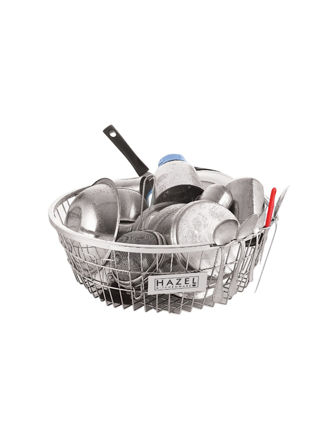 

HAZEL Stainless Steel Dish Rack, Silver