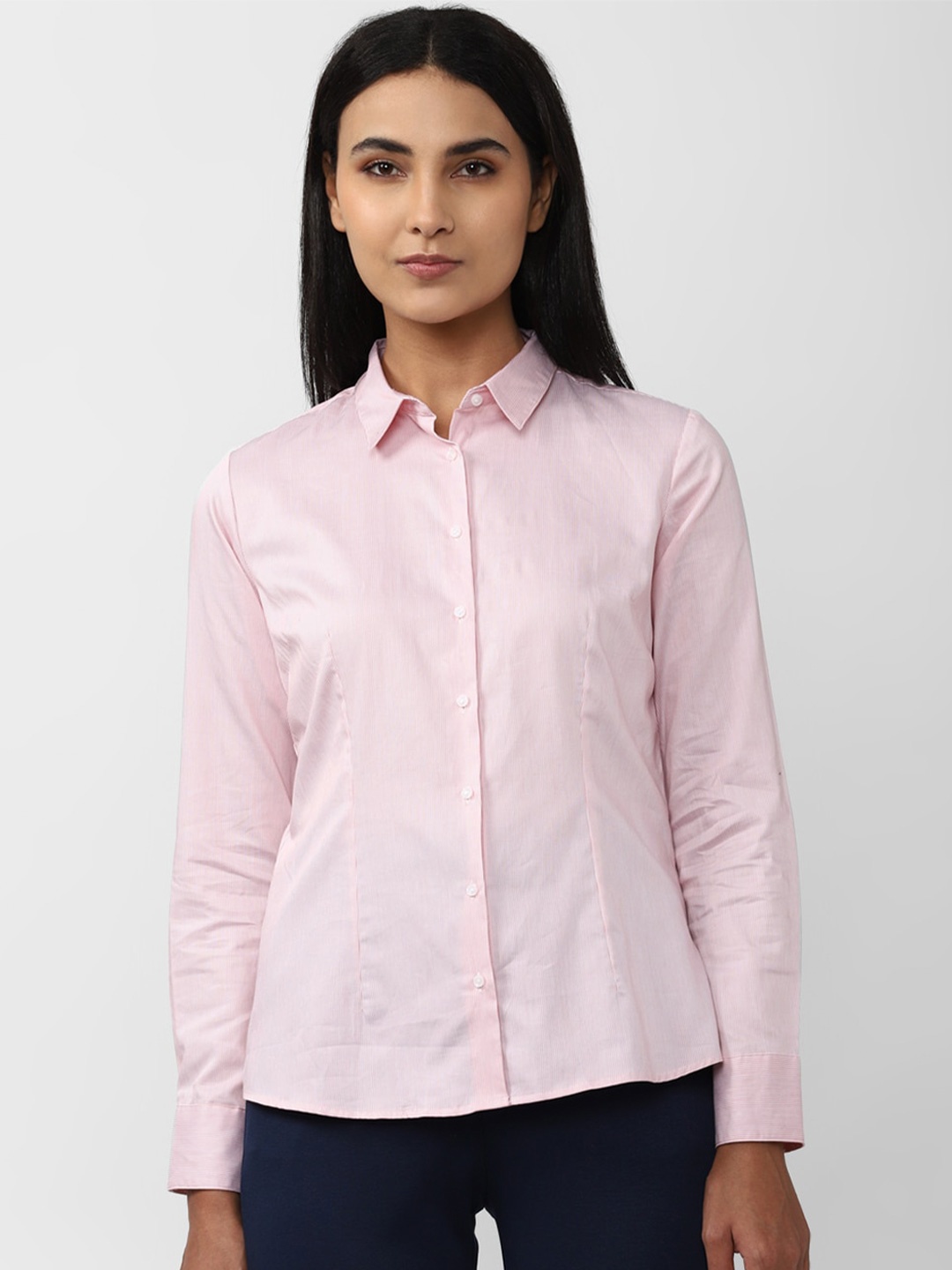 

Van Heusen Woman Women Formal Shirt, Pink