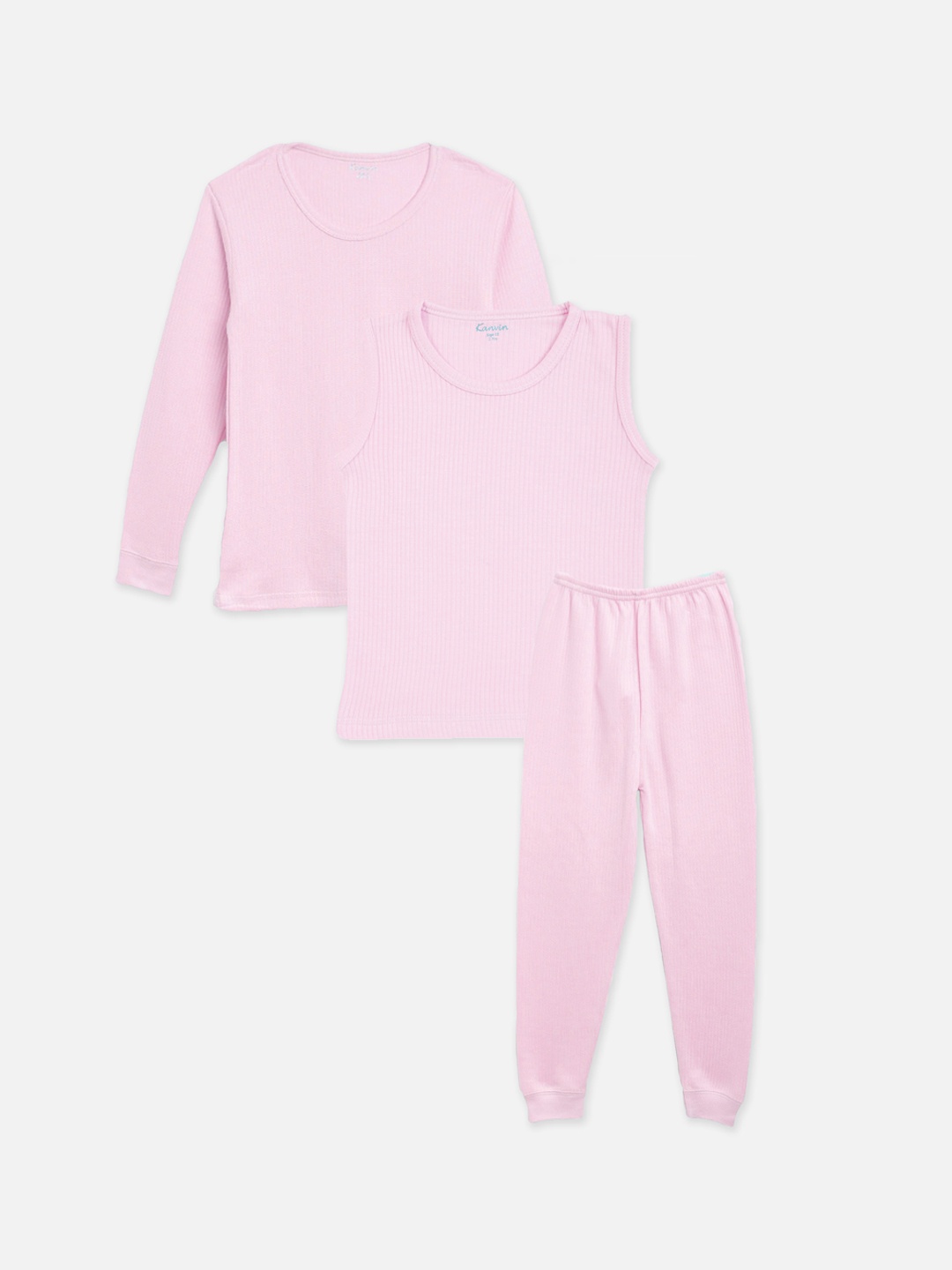 

Kanvin Boys 3 Piece Thermal Set, Pink