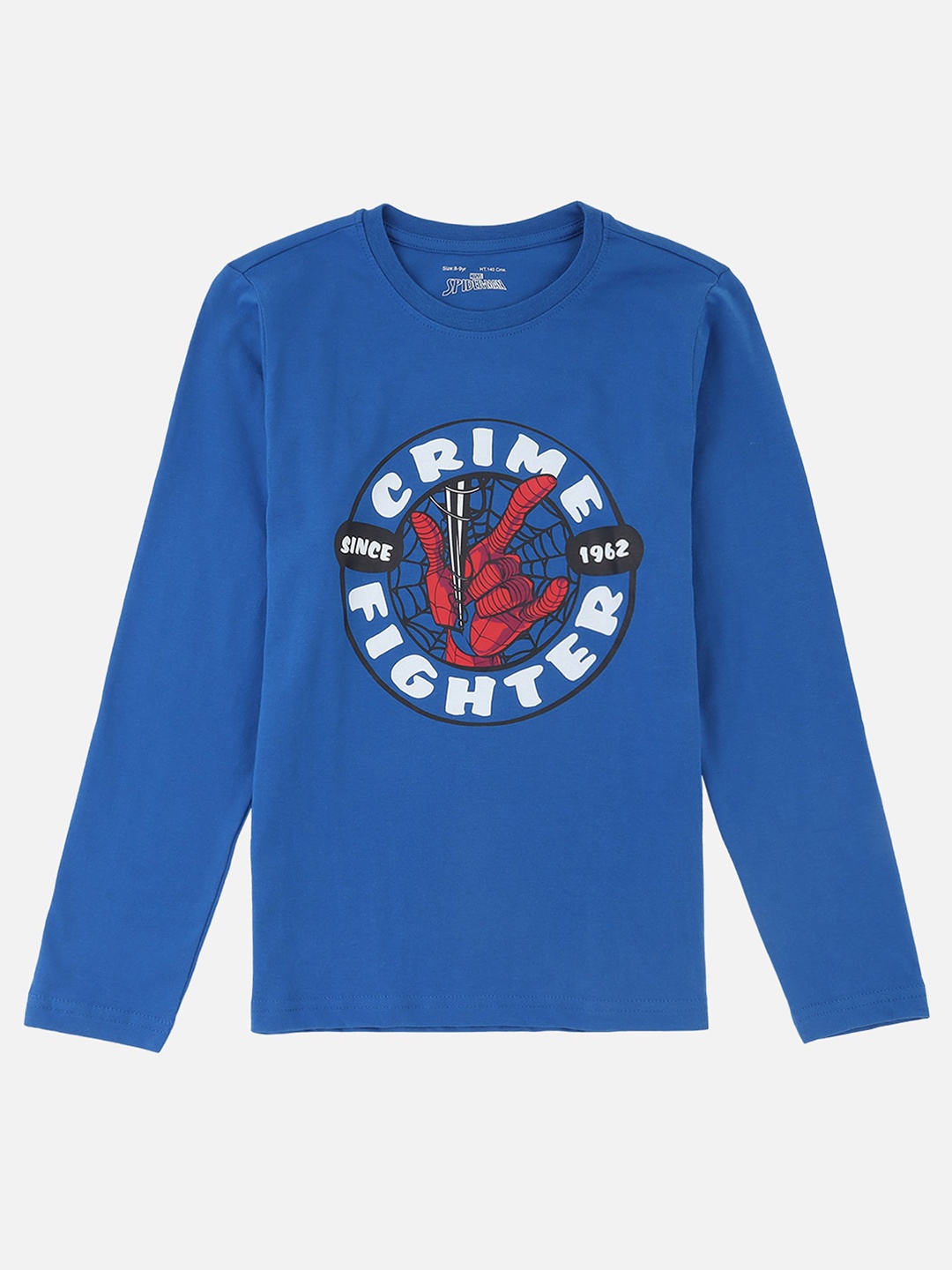 

PROTEENS Typography Printed Cotton T-shirt, Blue