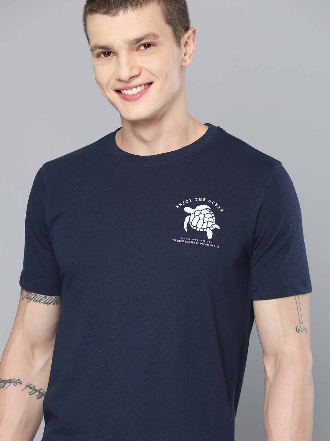 

M&H Our Water Regular Fit T-shirt, Navy blue